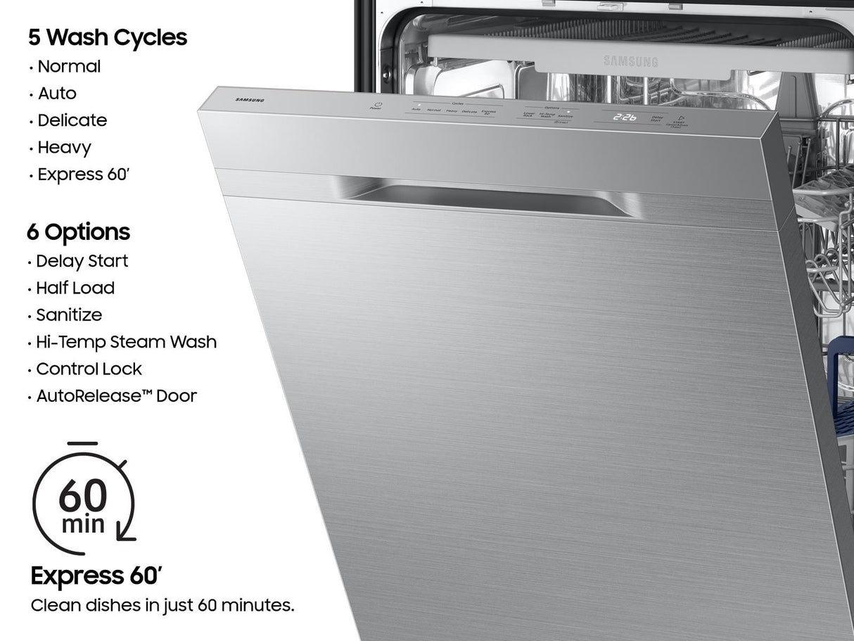 Dishwasher with 3 Point Wash System AutoRelease™ Door  3rd Rack  48 dBA