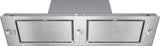 DA 2628 Stainless steel - Insert ventilation hood with energy-efficient LED lighting and backlit controls for easy use.