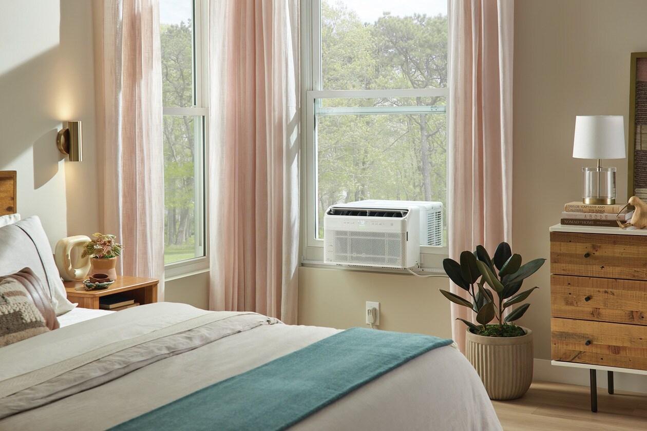 10,000 BTU U-Shape Window Room Air Conditioner with Inverter and Wi-Fi (Energy Star)