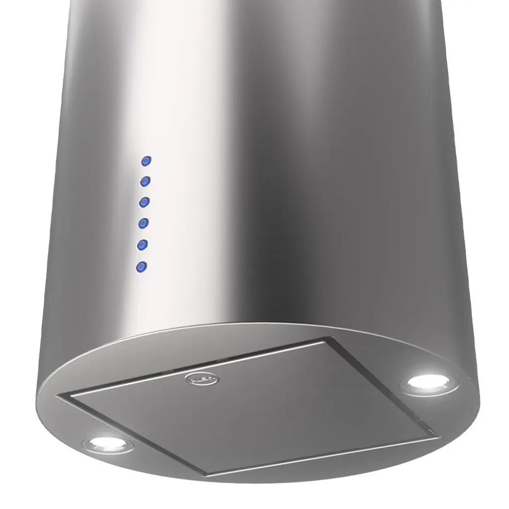 600/395 CFM Designer Cylinder Island Stainless