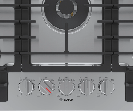 800 Series Gas Cooktop 30" Stainless steel