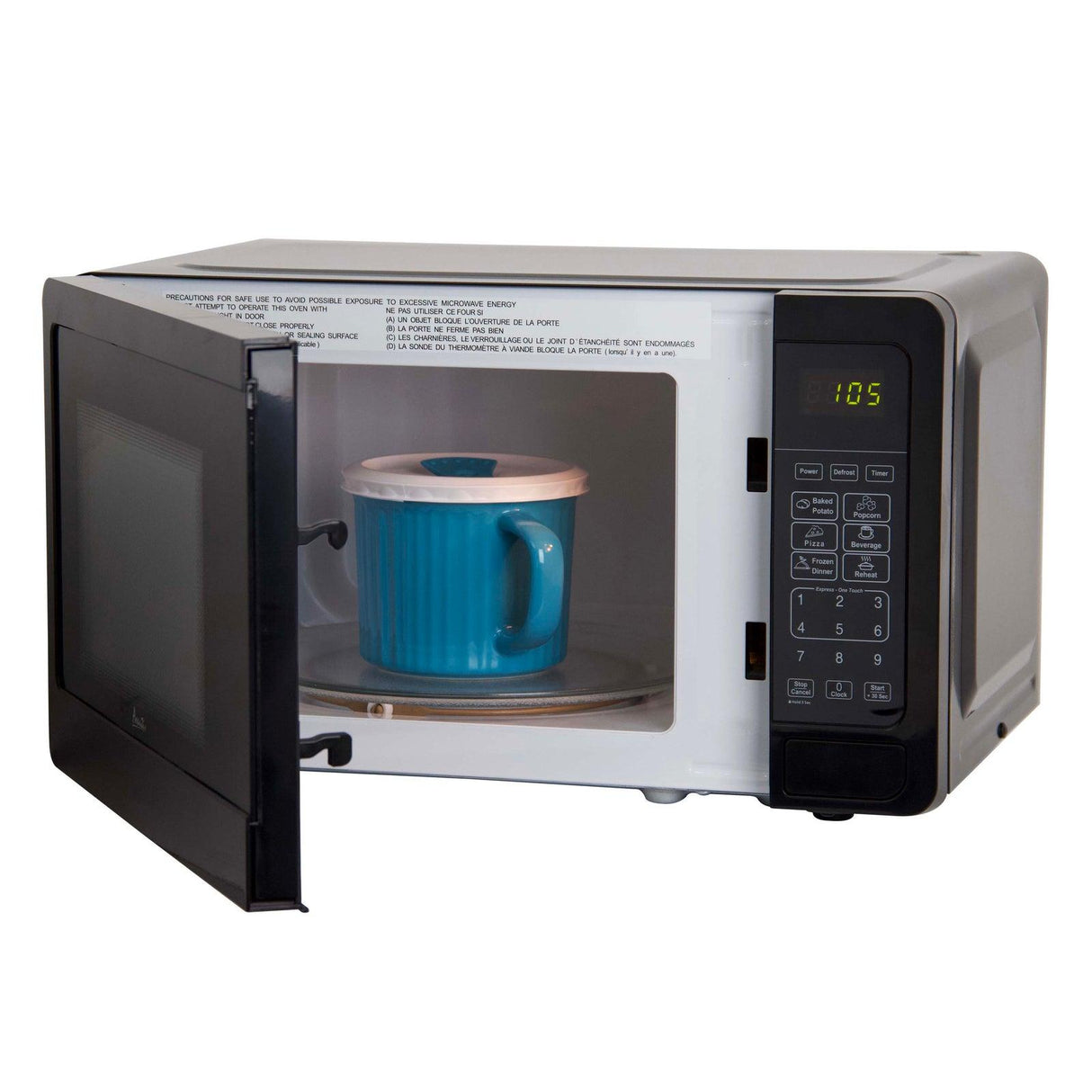 Avanti Countertop Microwave Oven, 0.7 cu. ft. - Black