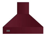 60" Wide 18" High Chimney Wall Hood - VCWH Viking 5 Series