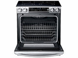 5.8 cu. ft. Slide-in Electric Range with Dual Convection in Stainless Steel