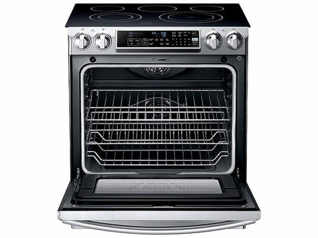 5.8 cu. ft. Slide-in Electric Range with Dual Convection in Stainless Steel