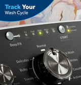 GE® 4.5 cu. ft. Capacity Washer with Stainless Steel Basket, Cold Plus and Wash Boost