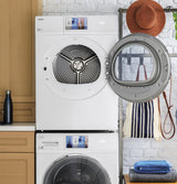 Haier ENERGY STAR® 4.3 cu.ft. Capacity Smart 24" Frontload Electric Dryer with Stainless Steel Basket