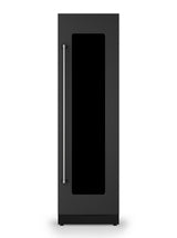 24"W. Integrated Wine Cellar Door Panel - Cast Black Right Hinge