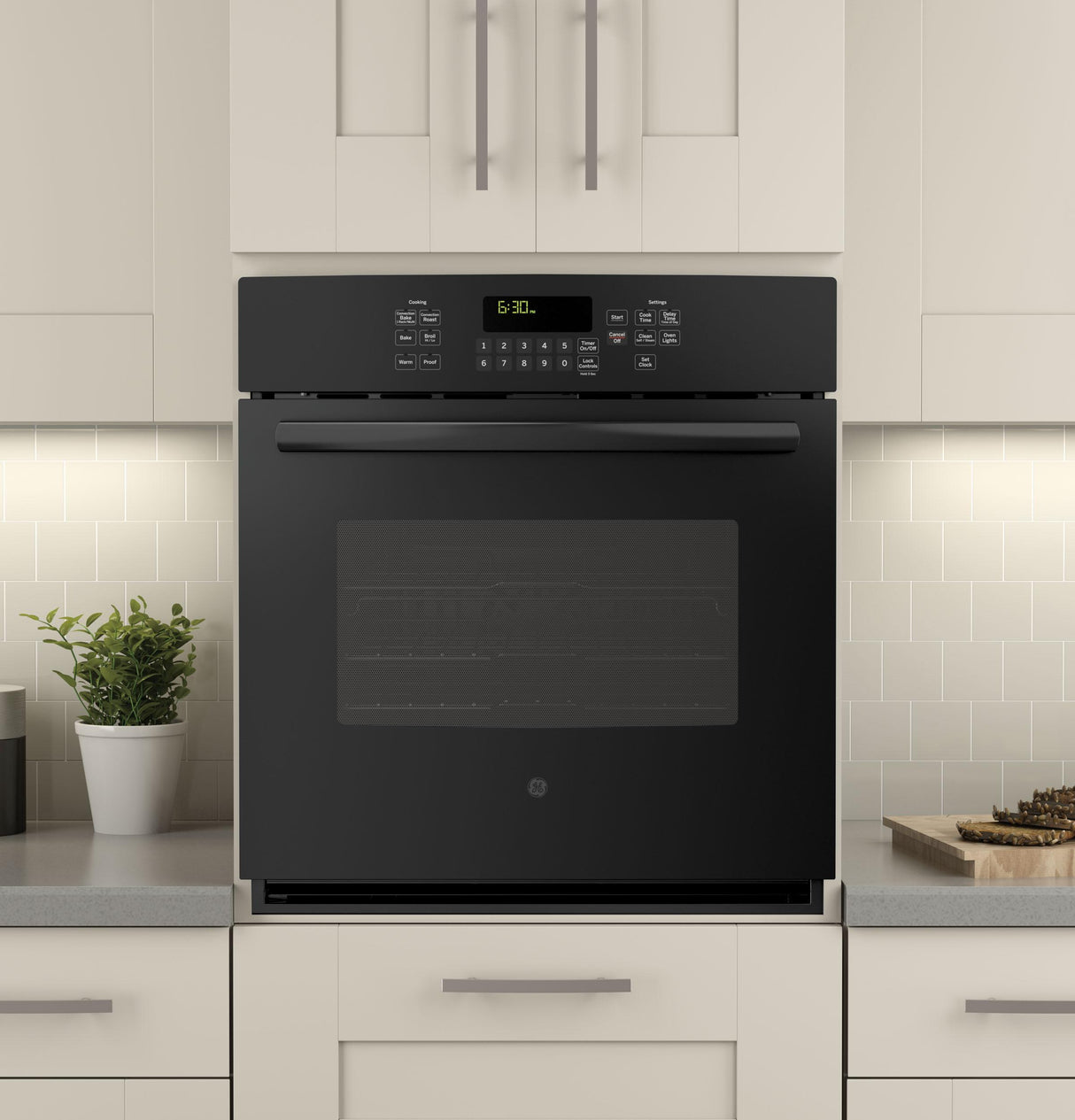GE® 27" Built-In Single Convection Wall Oven