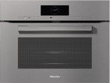 H 7840 BM AM Graphite grey - 24" compact speed oven in a perfectly combinable design with automatic programs and roast probe.