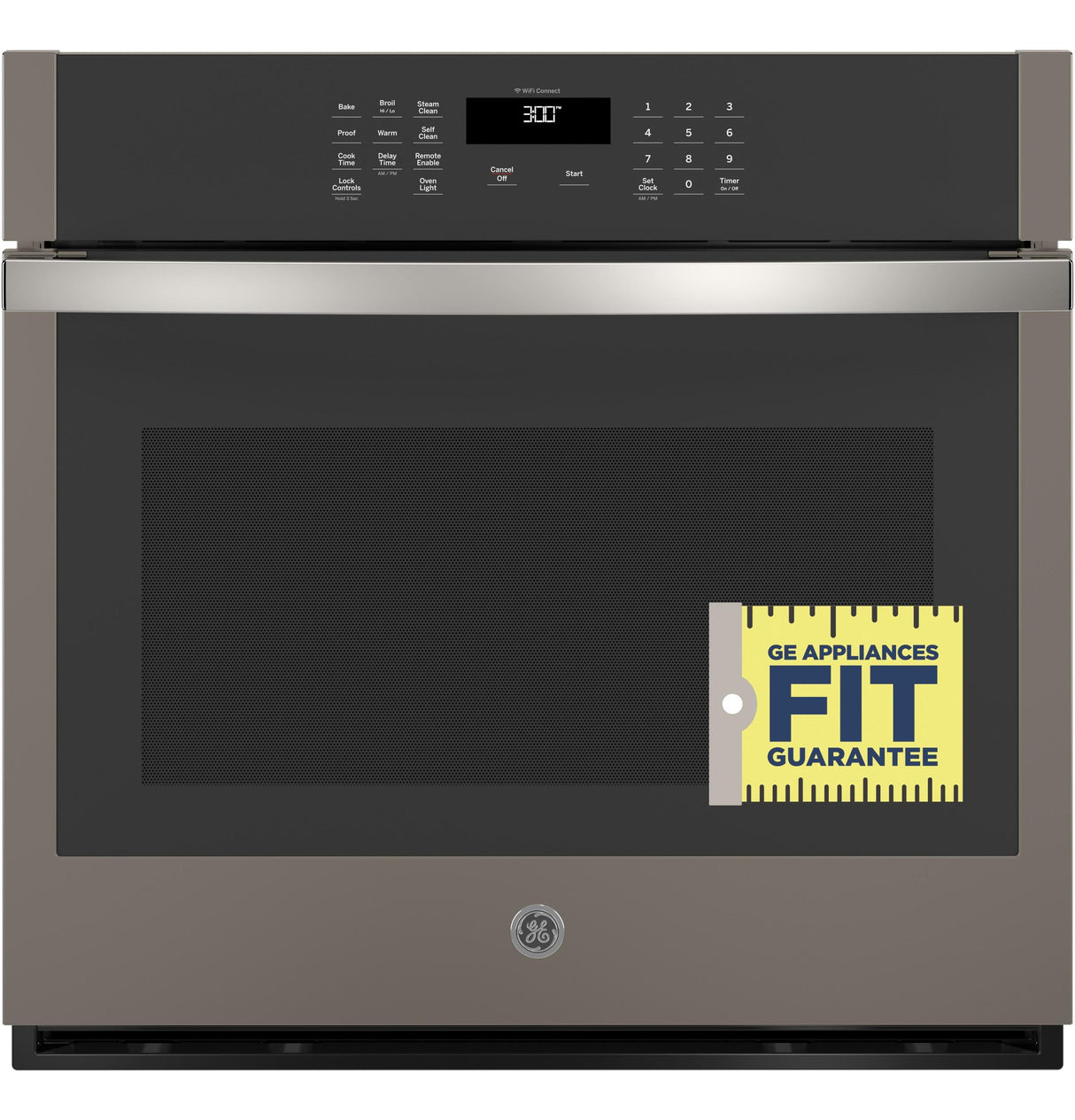 GE® 30" Smart Built-In Self-Clean Single Wall Oven with Never-Scrub Racks