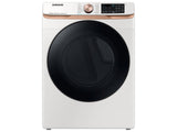 7.5 cu. ft. Smart Electric Dryer with Steam Sanitize+ and Sensor Dry in Ivory