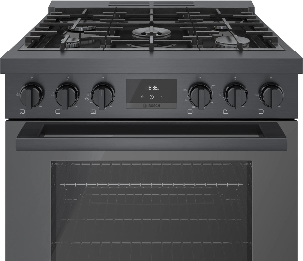 800 Series Gas Freestanding Range 30" Black Stainless Steel