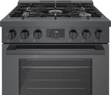 800 Series Gas Freestanding Range 30" Black Stainless Steel