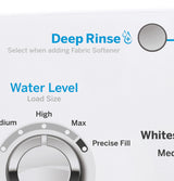 GE® 4.0 cu. ft. Capacity Washer with Stainless Steel Basket and Water Level Control