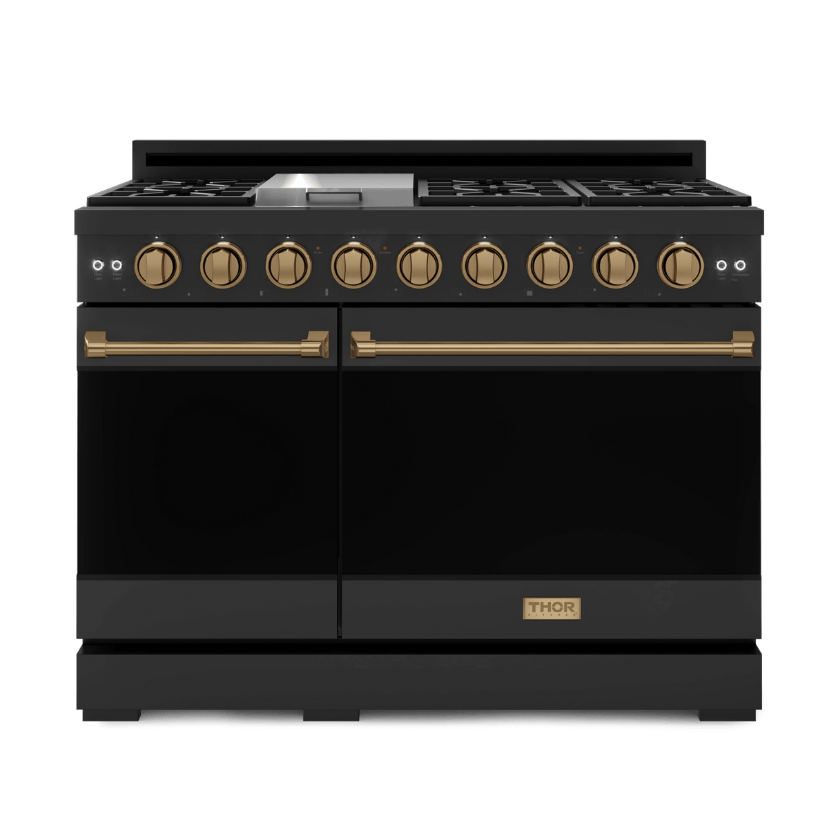 48 Inch Professional Lp Range With Pro-style Knobs In Black/bronze  Gordon Ramsay Series