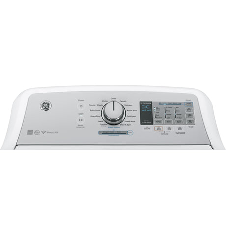 GE® 4.9 cu. ft. Capacity Smart Washer with Stainless Steel Basket