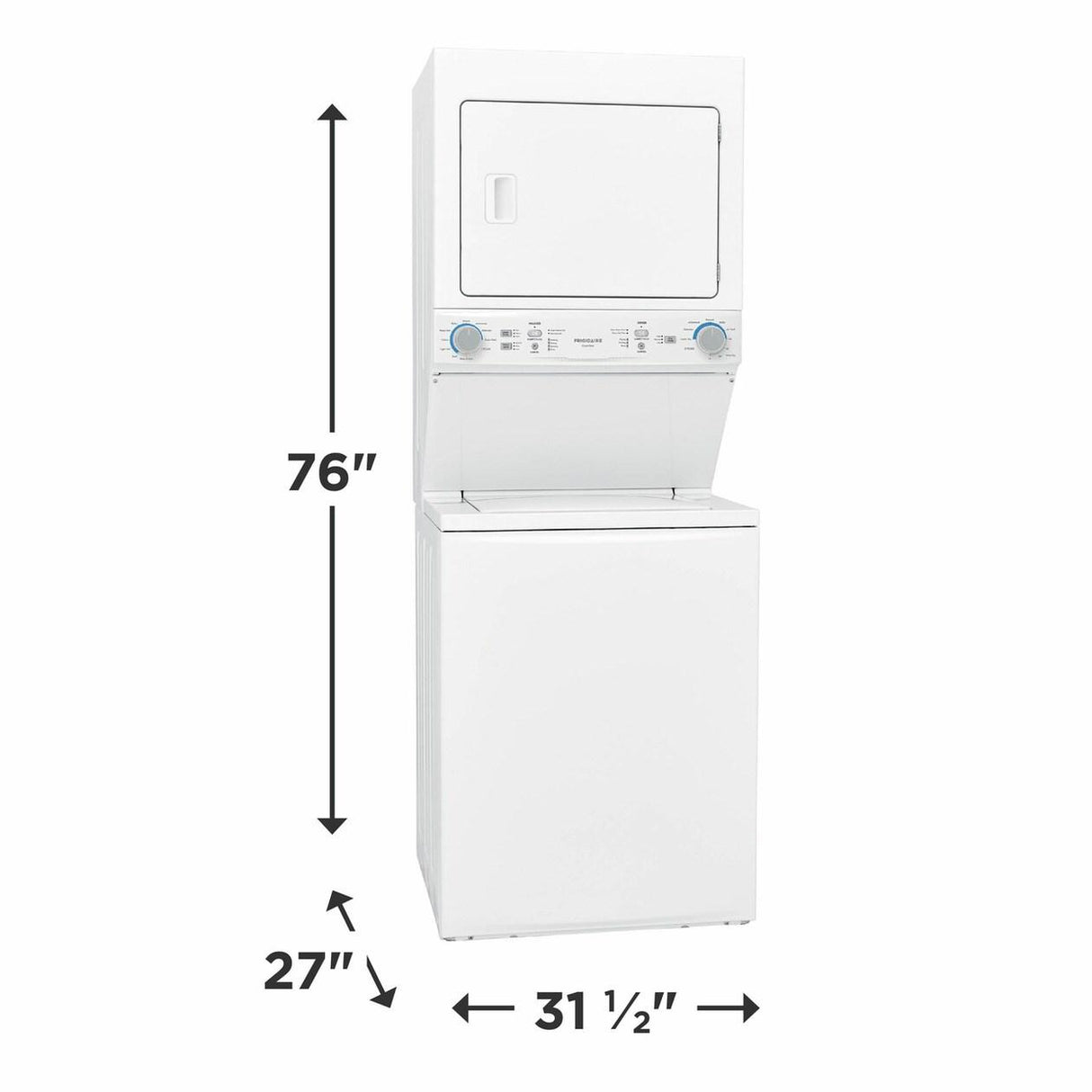 Gas Washer/Dryer Laundry Center - 3.9 Cu. Ft Washer and 5.5 Cu. Ft. Dryer