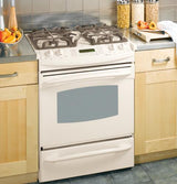 GE Profile 30" Dual Fuel Slide-In Range