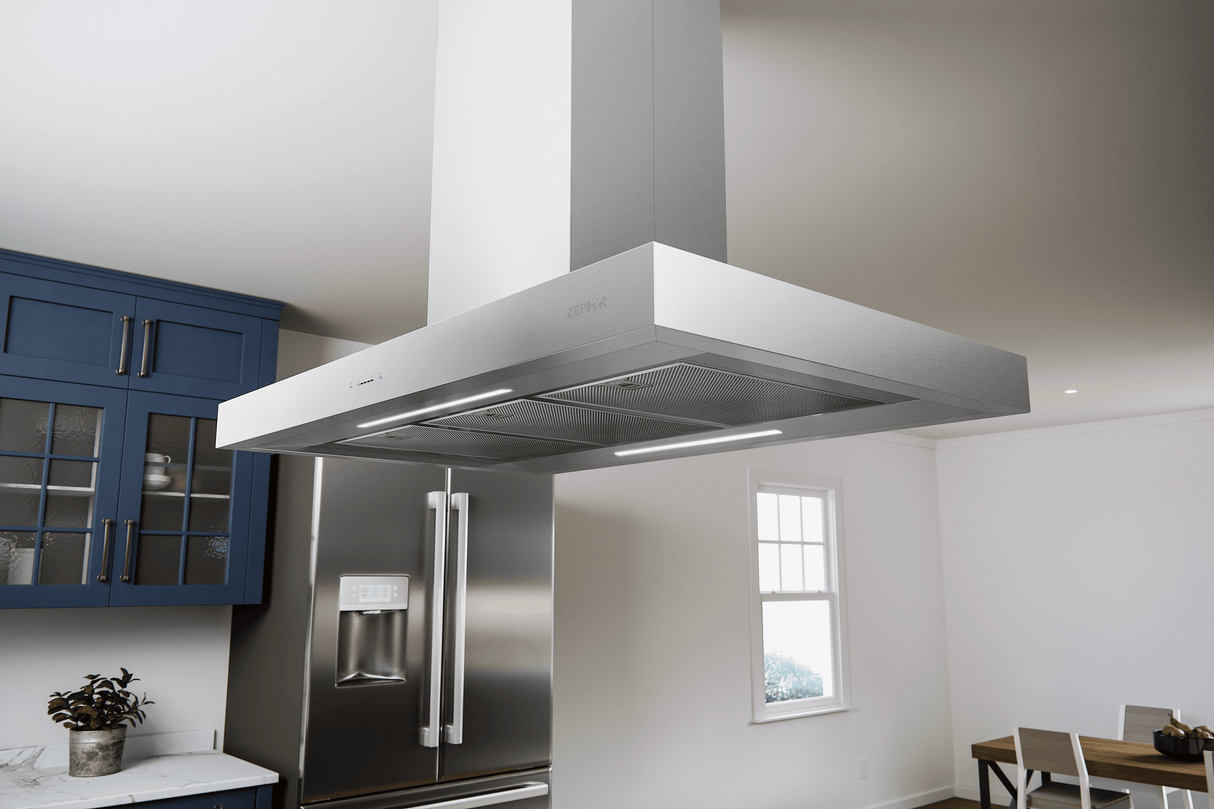 Roma, Island, 42", SS, 600 CFM, ACT, LED