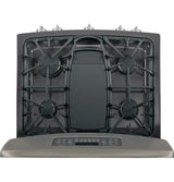 GE® 30" Free-Standing Gas Double Oven Range