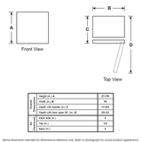 Hotpoint® ENERGY STAR® 2.7 cu. ft. Compact Refrigerator