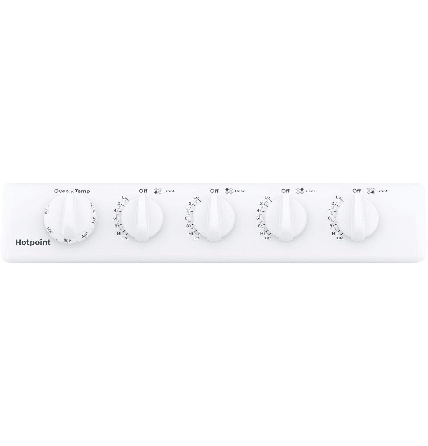 Hotpoint® 20" Front-Control Free-Standing Gas Range with Sealed Burners