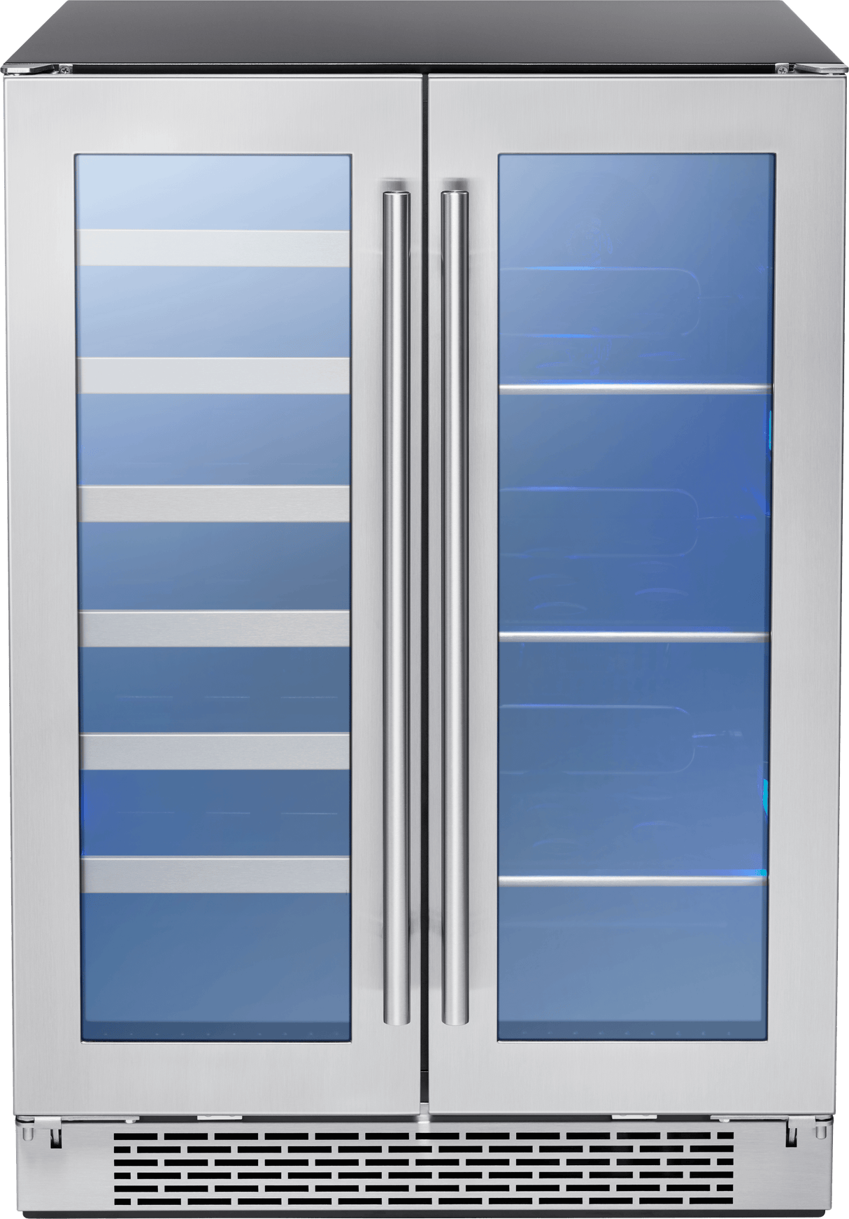 Presrv Wine Bev Cooler, 24in UC, SS+Gls, Fr Dr, 2Z