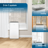 Friedrich ZoneAire Select 12,000 BTU Single-Hose Smart Portable Air Conditioner