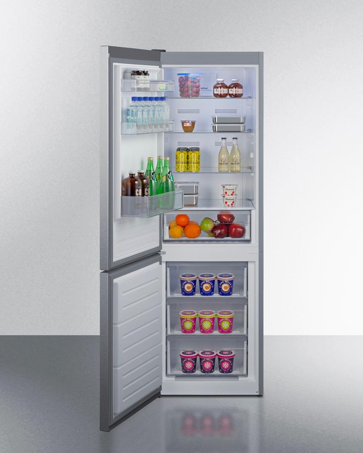 24" Wide Bottom Mount Refrigerator-freezer