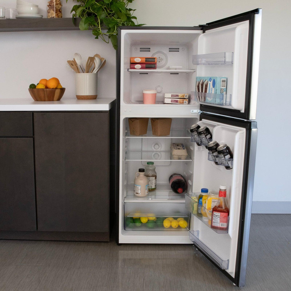 Avanti 7.0 Cu. Ft. Apartment Size Refrigerator - Stainless Steel