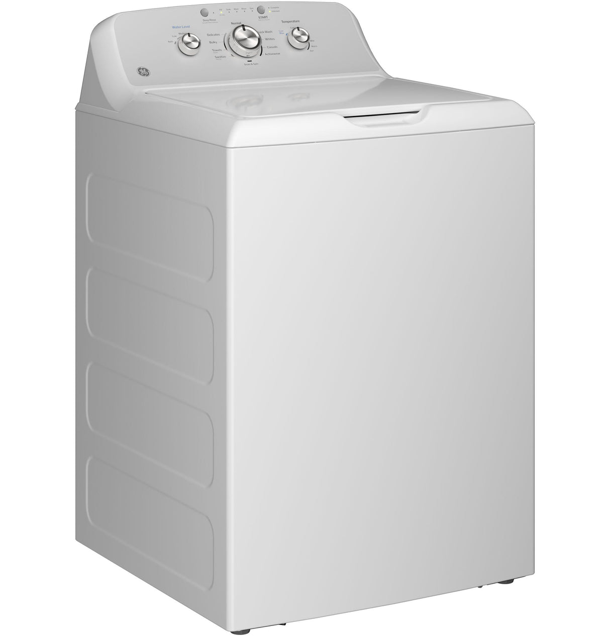 GE® 4.3 cu. ft. Capacity Washer with Stainless Steel Basket,Cold Plus and Water Level Control