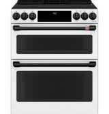 Café™ 30" Smart Slide-In, Front-Control, Induction and Convection Double-Oven Range