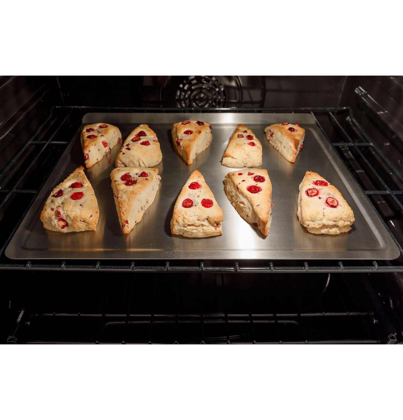 GE Profile™ 30" Smart Slide-In Front-Control Induction Fingerprint Resistant Range with In Oven Camera