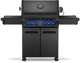 Phantom Prestige 500 RSIB with Infrared Side and Rear Burners , Propane, Matte/Matt Black