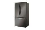36" Wide, 27 cu ft. 3 Door French Door, C/Depth Refrigerator with Internal Water Dispenser, PrintProof Black Stainless Steel