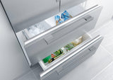 KFNF 9955 iDE - FrenchDoor Bottom-mount Units maximum convenience thanks to generous large capacity and ice maker.