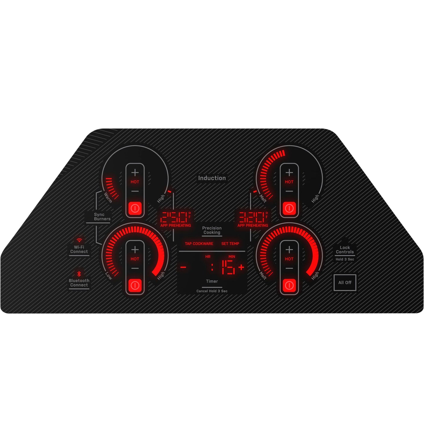 GE Profile™ ENERGY STAR® 30" Built-In Touch Control Induction Cooktop