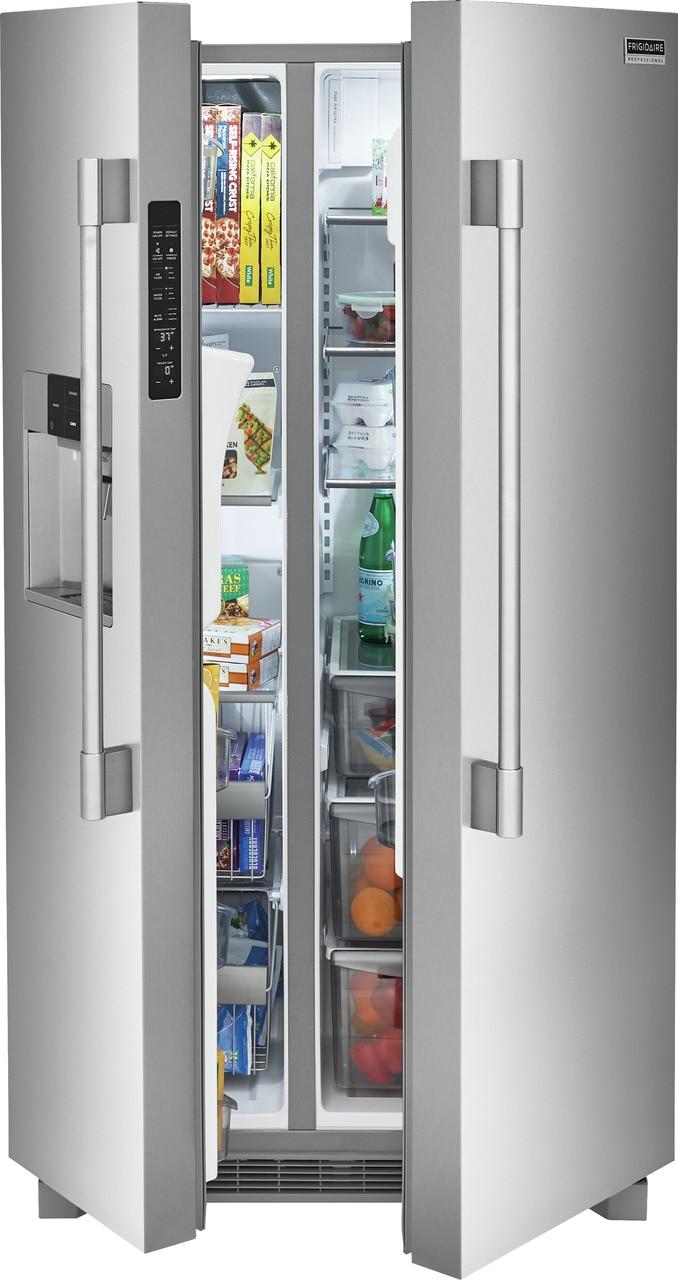 Frigidaire Professional 22.0 Cu. Ft. Counter-Depth Side-by-Side Refrigerator