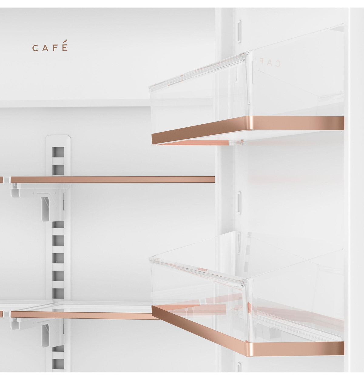 CAFE™ 36" Panel-Ready Integrated Bottom-Freezer Refrigerator - Right Swing