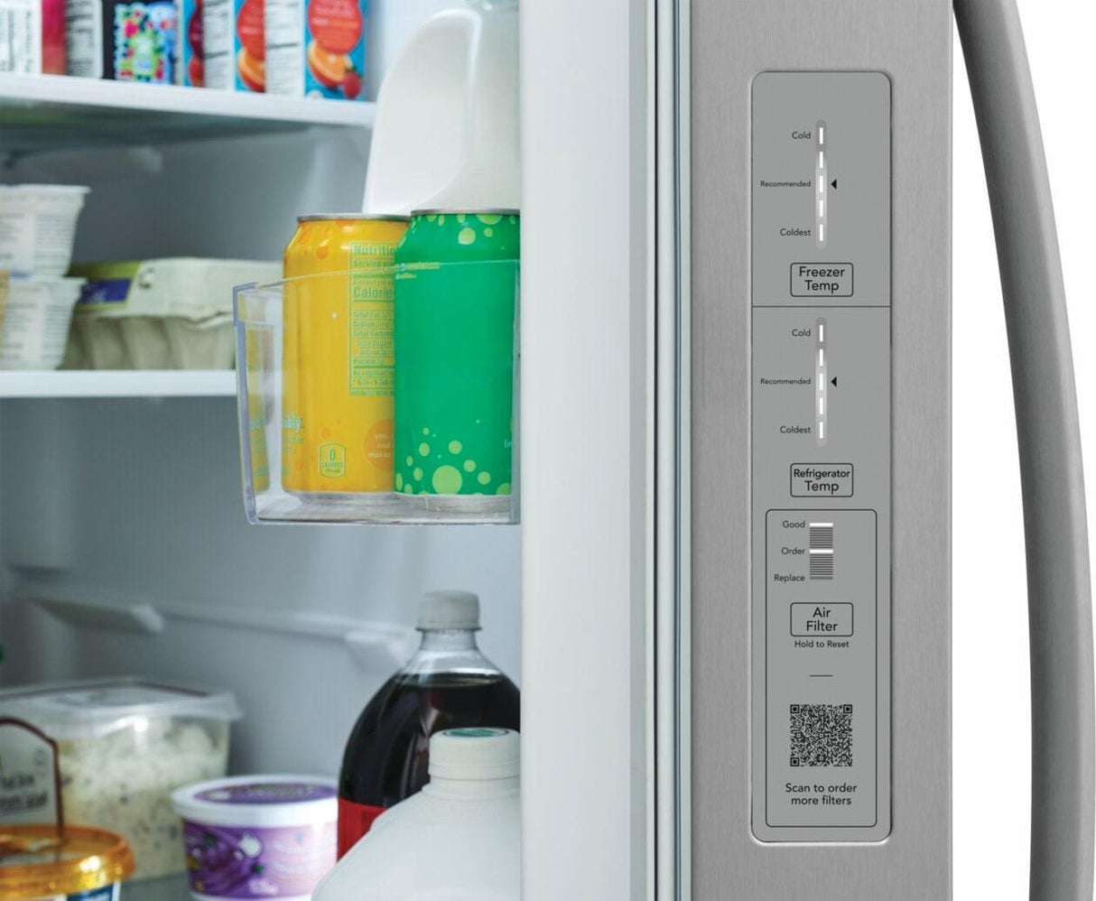 26 Cu. Ft. 36" Standard-Depth Side-by-Side Refrigerator