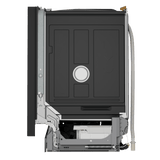 300 Series, built-under dishwasher, 24'', Black