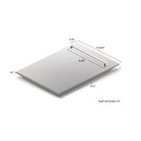 ZLINE 18 in. Tall Tub Dishwasher Panel with Traditional Handle (DPV-18) [Color: Unfinished Wood]