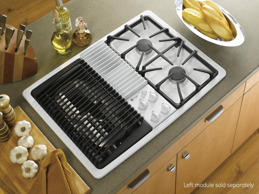GE Profile™ Built-In Downdraft Gas Modular Cooktop