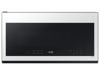 Bespoke 2.1 cu. ft. Over-the-Range Microwave with Wi-Fi in White Glass