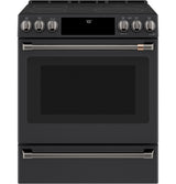 Café™ Front Control Electric Knobs and Handles - Brushed Black