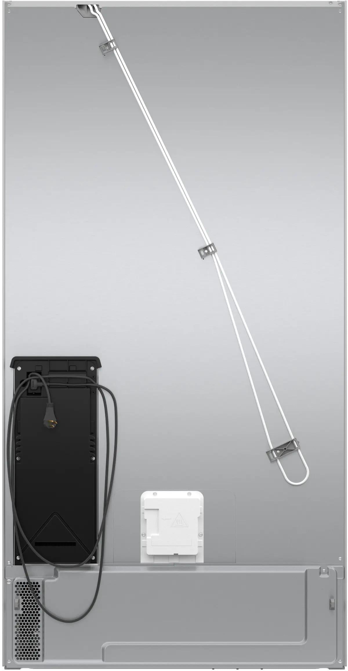100 Series French Door Bottom Mount Refrigerator 36" Stainless steel (with anti-fingerprint), Total No Frost