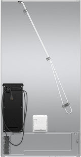 100 Series French Door Bottom Mount Refrigerator 36" Stainless steel (with anti-fingerprint), Total No Frost
