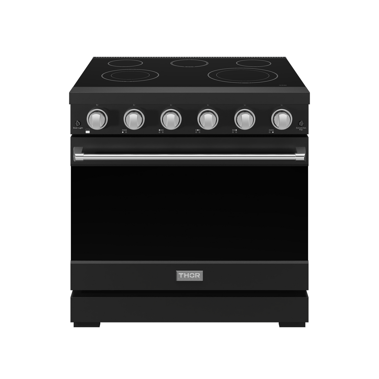 36 Inch Professional Electric Range In Black/stainless Steel  Gordon Ramsay Series