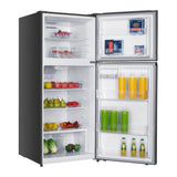 Verona VEFTF2817RSL 28 inch Top Freezer Refrigerator with 17.6 cu. ft. Total Capacity, Reversible Doors, Recessed Handle, Energy Star (Stainless Steel Look)